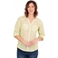 Picture of Washed Cotton Blouse - PALE LIME - 22