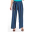 Picture of Wide leg Striped Stretch Trousers - MIDNIGHT MULTI - 10