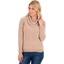 Picture of Cowl Neck Chenille Knit Top - BEIGE - XL