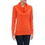 Picture of Cowl Neck Knit Top - ORANGE