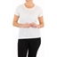 Picture of Anna Rose Foil Print Jersey T-Shirt - WHITE