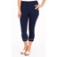 Picture of Embellished Cropped Jersey Leggings - NAVY