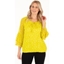 Picture of Spotted Crinkle Chiffon Top - CITRUS/WHITE