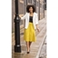 Picture of Suedette Belted Midi Skirt - LIME - 22