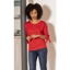 Picture of Tie Cuff Jersey Top - RED - XXL