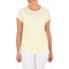 Picture of Anna Rose Embellished Jersey Top - YELLOW - XL