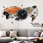 Picture of 3D Acrylic World Map Wall Decor Clocks