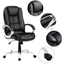 Picture of Executive Office Chair with Luxury Leather and Adjustable High Back (UK Only)