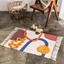 Picture of Modern Nordic Geometric Area Cotton Carpet