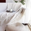 Picture of Nepal Handwoven White Pattern Throw