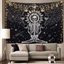 Picture of Tarot Sun and Moon Pattern Blanket Indian Mandala Tapestry