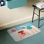 Picture of Ultra-thin Bathroom Mat Lovely Swimming Bathmat
