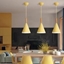 Picture of Wood & aluminum pendant lights