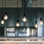 Picture of Retro industrial style light bulbs pendant light