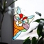 Picture of Removable Self Adhesive Window Glass Sticker