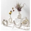 Picture of Handmade Nordic White Ceramic Vase