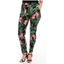 Picture of Printed Pull On Slim Leg Trousers - WHITE/GREEN/ROUGE