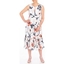 Picture of Anna Rose Butterfly And Floral Print Midi Dress - IVORY/CORAL