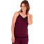 Picture of Animal Printed Cami Pyjama Top - BLACK/BERRY/CORAL - XL