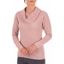Picture of Anna Rose Cowl Neck Knit Top - DUSTY PINK - XXL