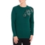 Picture of Anna Rose Embellished Long Sleeve Knit Top - EMERALD