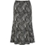 Picture of Fit And Flare Pull On Patterned Midi Skirt - GREY