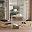 Picture of Flannel Ergonomic Orthopedic Kneeling Chair
