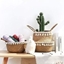 Picture of Seagrass Woven Garden Flower Vase