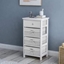 Picture of Storage Shelf with Basket for Bedroom UK Only
