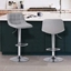 Picture of Bar Stools with Backrest Faux Leather (2pcs)