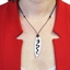 Picture of Painted Surfboard Necklace - Various Styles Black Dragon