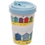 Picture of Bamboo Reusable Screw Top Travel Mug-Portside Beach