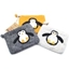 Picture of Felt Zipper Pouch - Cute Penguin Yellow