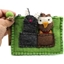 Picture of Felt Finger Puppet Pouch- Owl and Pussycat