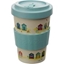 Picture of Bamboo Reusable Screw Top Travel Mug-Seaside