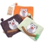 Picture of Felt Zipper Pouch - Owl on Branch Green