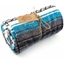 Picture of Mexican Falsa Blanket-Sky Blue