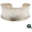Picture of Karen Hilltribe Hand-Crafted Hammered Wide Silver Bangle