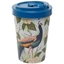 Picture of Bamboo Reusable Screw Top Travel Mug-Peacock
