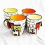 Picture of Hand Painted Ceramic Mug Village
