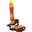 Picture of Hand Painted Dinner Candle With Africa Upcycled Iron Stand, Indabuko