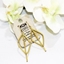 Picture of Brass Earrings- Diamond Shape
