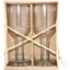 Picture of Wine Glasses Made From Upcycled Glass Bottles clear