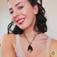 Picture of Teardrop Shell On Yellow Necklace