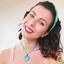 Picture of Stone Heart on Cord Necklace-Turquoise