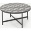 Picture of Indra Garden Coffee Table, Grey and White Marble