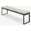 Picture of Catania Large Garden Dining Bench, Grey and Polywood