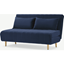 Picture of Bessie Large Double Sofa Bed, Royal Blue Velvet
