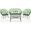 Picture of Copa Garden Lounge Set, Citrus Green