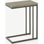 Picture of Edson Garden Side Table, Cement and Metal